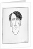 Caricature of W.B. Yeats, 1898 by William Thomas Horton
