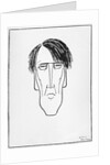 Caricature of W.B. Yeats, 1898 by William Thomas Horton