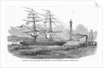 Departure of 'The Lizzie Webber', the first emigrant ship from Sunderland to Australia by English School