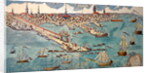 A View of Part of the Town of Boston in New England and British Ships of War Landing Their Troops, 1768 by Paul Revere