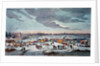 Frost Fair on the River Thames near the Temple Stairs in 1683-84 by Thomas Wyke