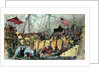The Boston Tea Party, 16th December 1773 by French School