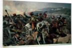 Battle of Balaclava, 25th October 1854, Relief of the Light Brigade by Richard Caton II (after) Woodville
