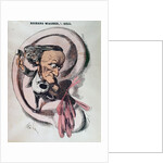 Richard Wagner splitting the ear drum of the world by Andre Gill