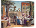Silk-Making by English School