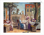 Silk-Making by English School