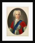 Portrait of Prince Charles Edward Louis Philip Casimir Stewart the Young Pretender or 'Bonnie Prince Charlie' by English School