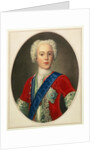 Portrait of Prince Charles Edward Louis Philip Casimir Stewart the Young Pretender or 'Bonnie Prince Charlie' by English School