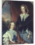 L to R Helen Shelley and Margaret Shelley by William Charles Ross