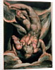 The First Book of Urizen; Man floating upside down, 1794 by William Blake