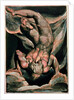 The First Book of Urizen; Man floating upside down, 1794 by William Blake