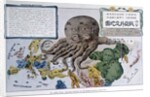 A Humorous Diplomatic Atlas of Europe and Asia, depicting Russia as the 'Black Octopus', 1904 by German School