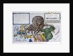 A Humorous Diplomatic Atlas of Europe and Asia, depicting Russia as the 'Black Octopus', 1904 by German School