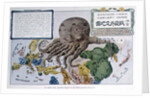A Humorous Diplomatic Atlas of Europe and Asia, depicting Russia as the 'Black Octopus', 1904 by German School