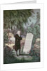 The Rev. John Wesley visiting his mother's grave by School English