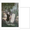 The Rev. John Wesley visiting his mother's grave by School English