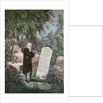The Rev. John Wesley visiting his mother's grave by School English