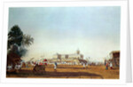 Lall Bazaar and the Portuguese Chapel, Calcutta by James Baillie Fraser
