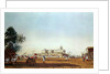 Lall Bazaar and the Portuguese Chapel, Calcutta by James Baillie Fraser