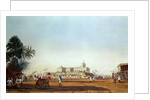 Lall Bazaar and the Portuguese Chapel, Calcutta by James Baillie Fraser