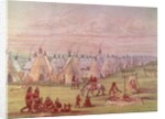 Comanchee Village by George Catlin