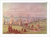 Comanchee Village by George Catlin