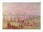 Comanchee Village by George Catlin