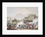 Battle of Leipsic, 19th October, 1813: etched by I. Clarke, aquatinted by M. Dubourg by William Heath