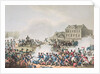 Battle of Leipsic, 19th October, 1813: etched by I. Clarke, aquatinted by M. Dubourg by William Heath