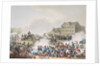 Battle of Leipsic, 19th October, 1813: etched by I. Clarke, aquatinted by M. Dubourg by William Heath