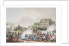 Battle of Leipsic, 19th October, 1813: etched by I. Clarke, aquatinted by M. Dubourg by William Heath