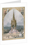 The Albert Memorial by Anonymous