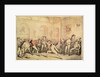 Angelo's Fencing Room, pub. 1787 by Thomas Rowlandson