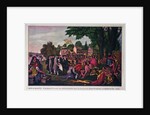 William Penn's Treaty with the Indians when he founded the Province of Pennsylvania, 1661 by Nathaniel Currier