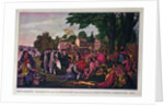 William Penn's Treaty with the Indians when he founded the Province of Pennsylvania, 1661 by Nathaniel Currier
