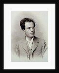 Portrait photograph of Gustav Mahler, c.1895 by Anonymous