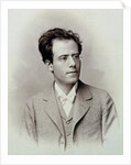 Portrait photograph of Gustav Mahler, c.1895 by Anonymous