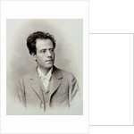 Portrait photograph of Gustav Mahler, c.1895 by Anonymous