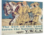 The Girl on the Land Serves the Nation's Need by Edward Penfield