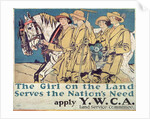 The Girl on the Land Serves the Nation's Need by Edward Penfield