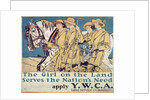 The Girl on the Land Serves the Nation's Need by Edward Penfield