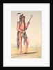Sioux ball player Ah-No-Je-Nange, 'He who stands on both sides' by George Catlin