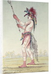 Sioux ball player We-Chush-Ta-Doo-Ta, 'The Red Man' by George (after) Catlin