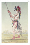 Sioux ball player We-Chush-Ta-Doo-Ta, 'The Red Man' by George (after) Catlin