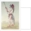 Sioux ball player We-Chush-Ta-Doo-Ta, 'The Red Man' by George (after) Catlin