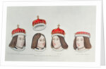 Heads of the portraits of english kings, 1784 by Anonymous