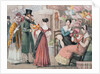 At the Milliners, printed by Charles Joseph Hullmandel by John James Chalon