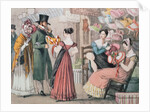 At the Milliners, printed by Charles Joseph Hullmandel by John James Chalon