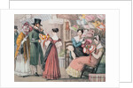 At the Milliners, printed by Charles Joseph Hullmandel by John James Chalon