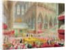 The Coronation of King George IV: The Recognition, 19th July 1821 by James Stephanoff